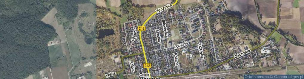 Zdjęcie satelitarne Ceramiczna ul.